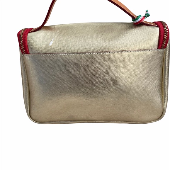 BNWT Cavalcanti gold makeup bag - Picture 7 of 8